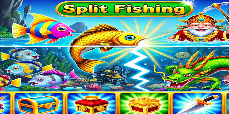 Bắn cá Split Fishing XIN88: Chém cá độc lạ, săn thưởng X1000 5 bắn cá split fishing xin88