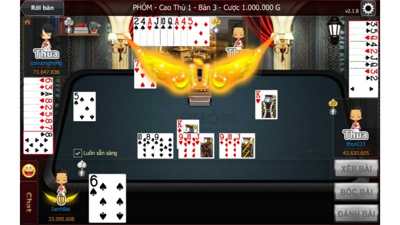 Phỏm XIN88 – Sân chơi đỉnh cao cùng game bài trí tuệ 6 Phỏm